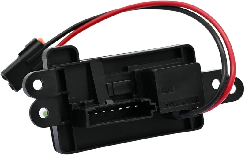 Dcmr Front Manual Control Blower Motor Resistor Compatible with Gmc Sierra Yukon XL Chevy Avalanche Silverado Sonora Suburban 1500 2500 3500 Classic Tahoe 2003 2004 2005 2006 2007 Fan Control Module - Image 2